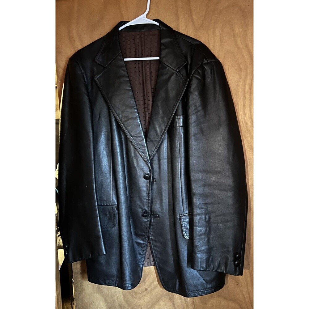 Hand Tailored Korean Prince Leather Jacket Great Condition